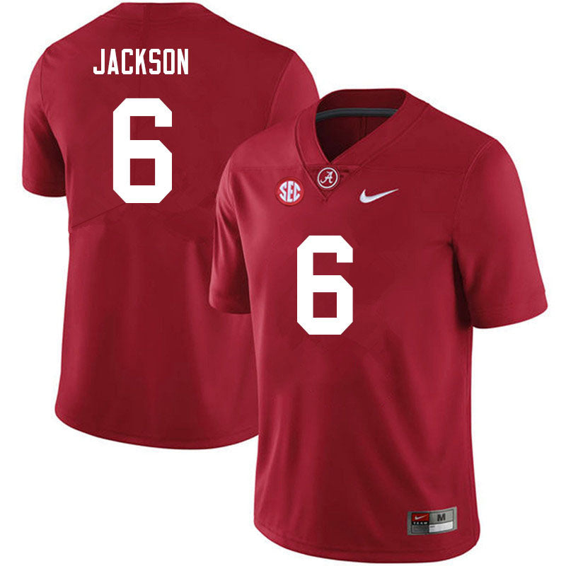 Alabama Crimson Tide #6 Khyree Jackson Football Jersey Stitched