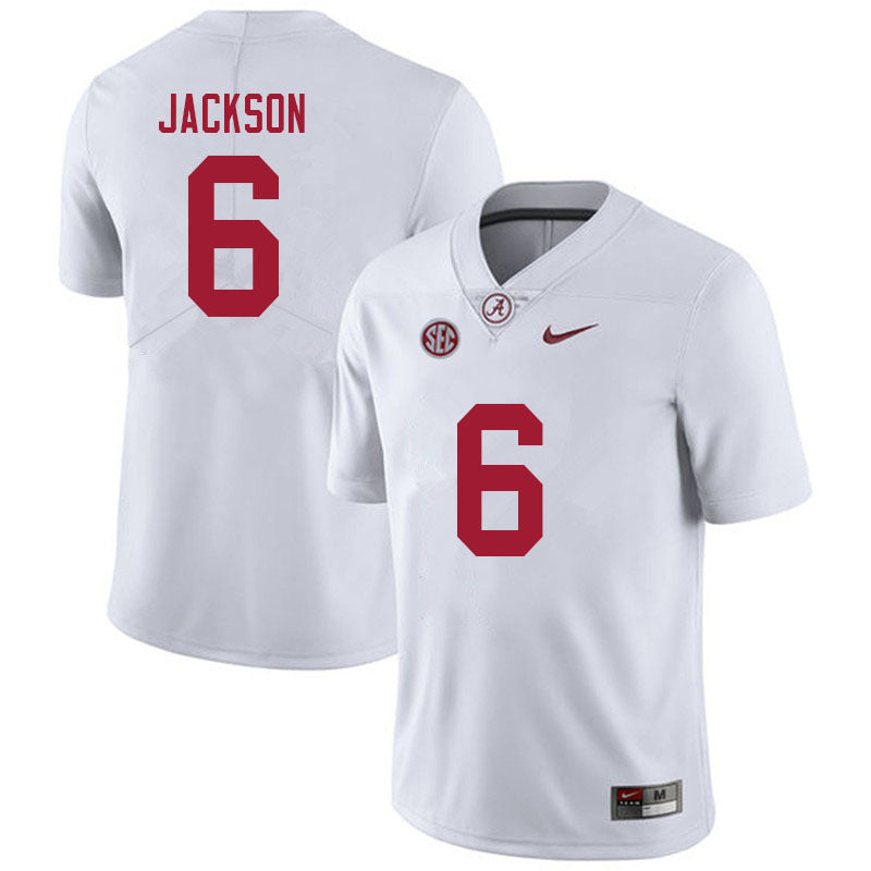 Alabama Crimson Tide #6 Khyree Jackson Football Jersey Stitched