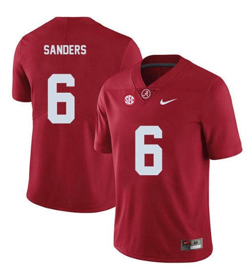 Alabama Crimson Tide #6 Trey Sanders Football Jersey Stitched