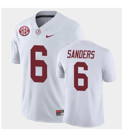 Alabama Crimson Tide #6 Trey Sanders Football Jersey Stitched