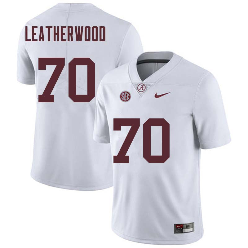 Alabama Crimson Tide #70 Alex Leatherwood Football Jersey Stitched