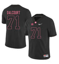 Alabama Crimson Tide #71 Darrian Dalcourt Football Jersey Stitched