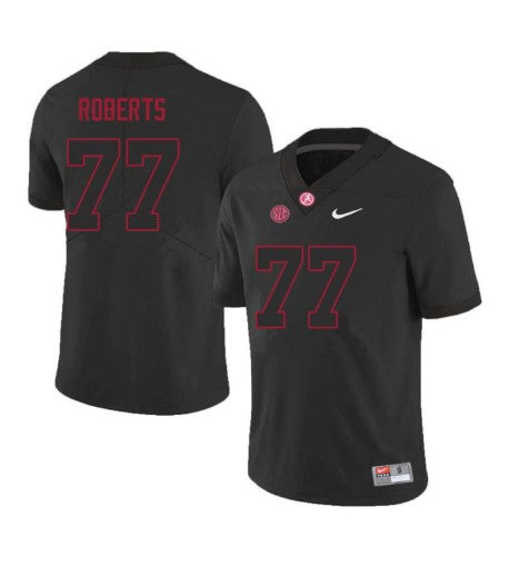 Alabama Crimson Tide #77 Jaeden Roberts Football Jersey Stitched
