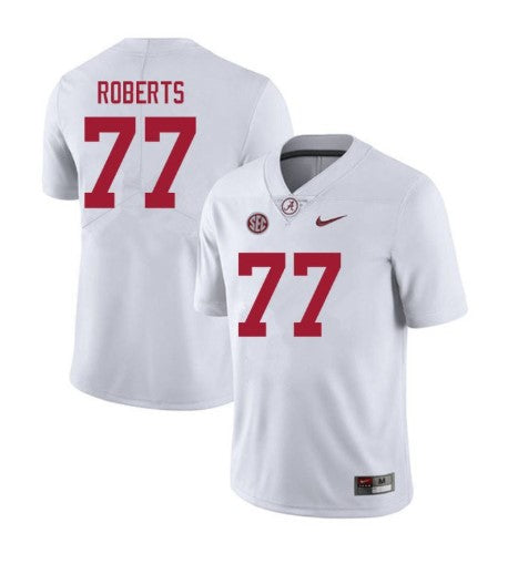 Alabama Crimson Tide #77 Jaeden Roberts Football Jersey Stitched