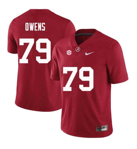 Alabama Crimson Tide #79 Chris Owens Football Jersey Stitched