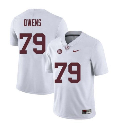 Alabama Crimson Tide #79 Chris Owens Football Jersey Stitched