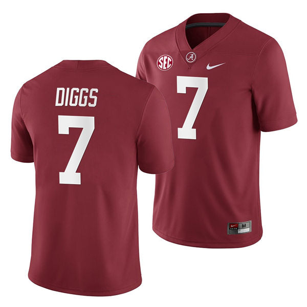 Alabama Crimson Tide #7 Trevon Diggs Football Jersey Stitched