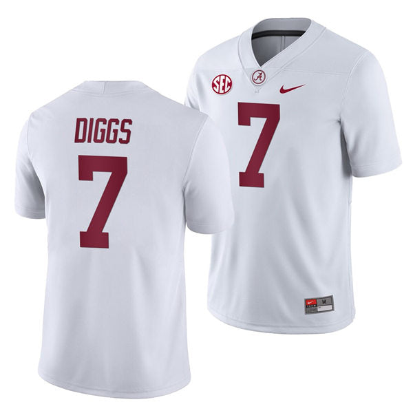 Alabama Crimson Tide #7 Trevon Diggs Football Jersey Stitched