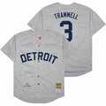 Alan Trammell Jersey #3 Detroit Tigers Throwback Cooperstown Stitched