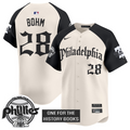 Alec Bohm Jersey #28 Phillies Retro Newspaper Edition Vapor Premier Limited Stitched