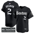 Alex Bregman Jersey #2 Boston Red Sox Retro Newspaper Edition Vapor Premier Limited Stitched