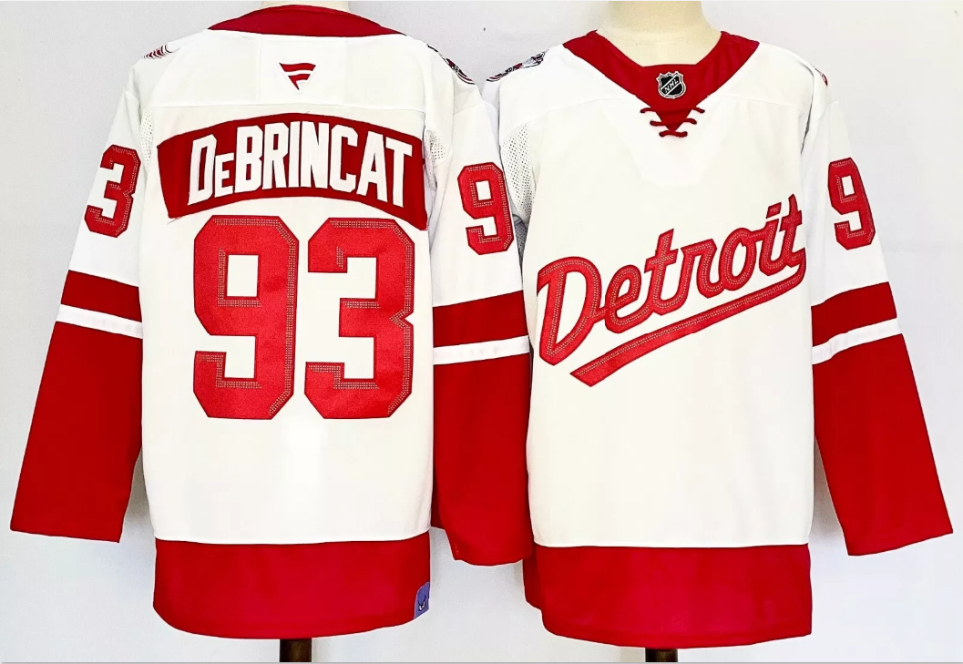Alex DeBrincat Jersey #93 Detroit Red Wings 2025 Stadium Series Stitched
