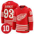 Alex DeBrincat Jersey #93 Red Wings #10 Alex Delvecchio Honoring