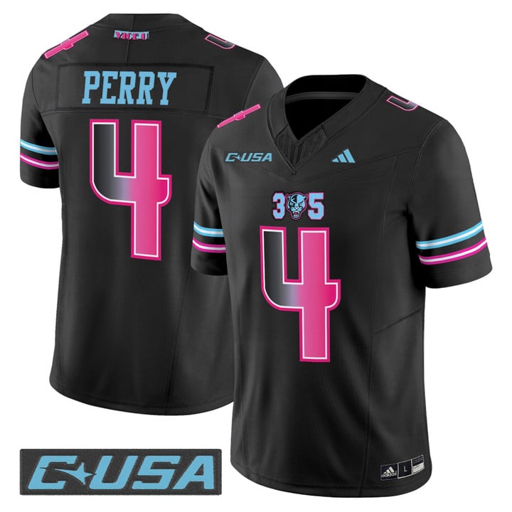 Alex Perry Jersey #4 Florida International Panthers 2025 Stitched