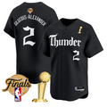 Alexander Jersey #2 Oklahoma City Thunder Gothic Storm 2025 Champions