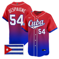 Alfredo Despaigne Jersey #54 Cuba World Baseball Classic 2026 Stitched