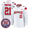 Aliaksei Protas Jersey #21 Washington Capitals 20th Anniversary Seasons Stitched