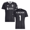 Alisson Becker 1 Liverpool 2025-26 Goalkeeper Match Jersey – Black