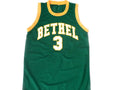 Allen Iverson Jersey #3 Bethel High School Basketball Green