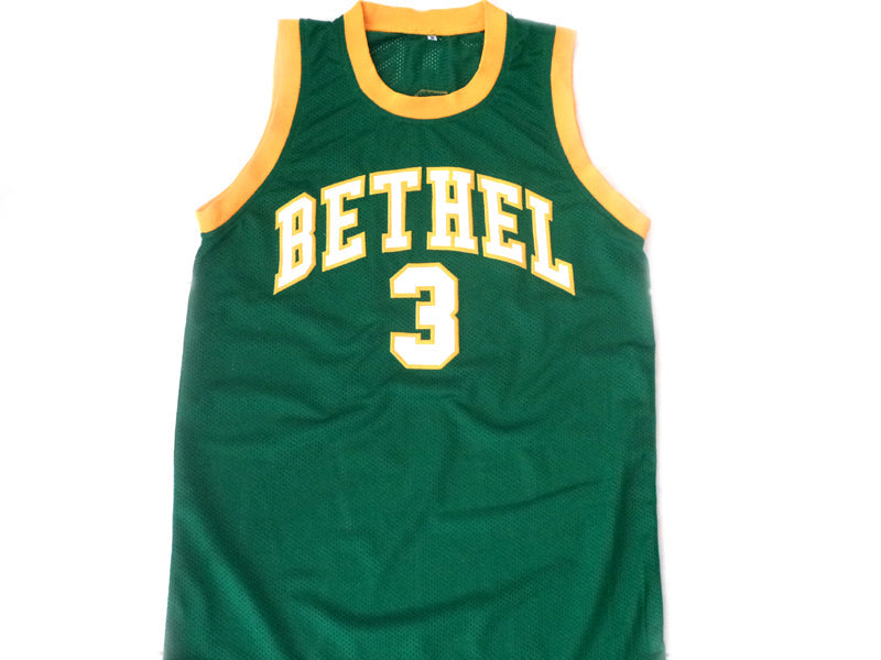 Allen Iverson Jersey #3 Bethel High School Basketball Green