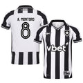 Alvaro Montoro #8 Botafogo 2025-26 Home Jersey – Black White