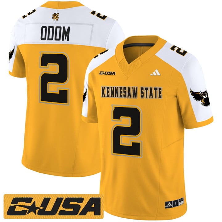 Amari Odom Jersey #2 Kennesaw State Owls 2025 Vapor Limited Stitched