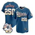 America Jersey #250 Milwaukee Brewers 2026 City Connect Premier Stitched