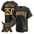 America Jersey #250 Pittsburgh Pirates 2026 City Connect Premier Stitched