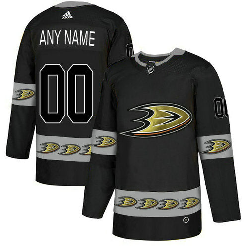 Anaheim Ducks Custom Team Logos Fashion Jersey Stitched