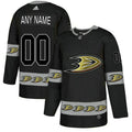 Anaheim Ducks Custom Team Logos Fashion Jersey Stitched