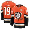 Anaheim Ducks #19 Troy Terry Orange 2026 Home Stitched Hockey Jersey