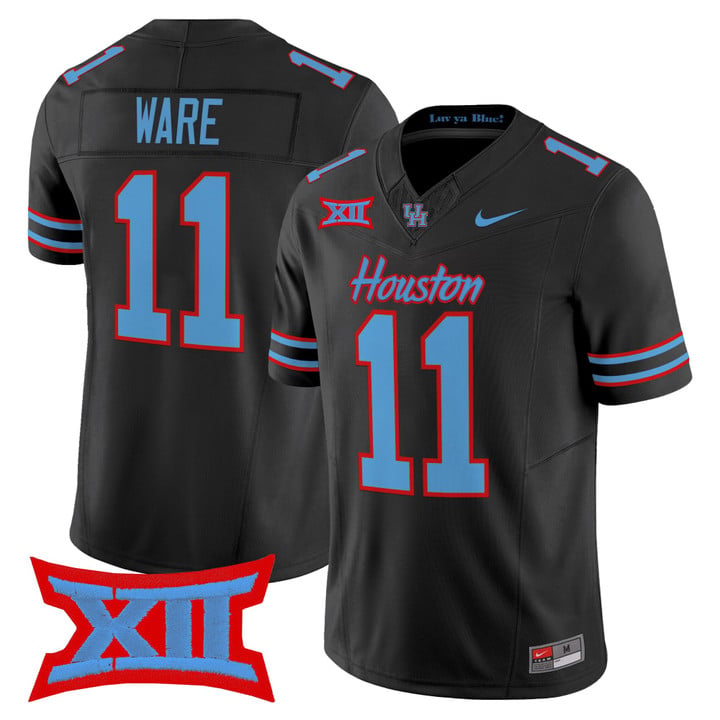 Andre Ware Jersey #11 Houston Cougars 2025 Oilers Inspired Stitched