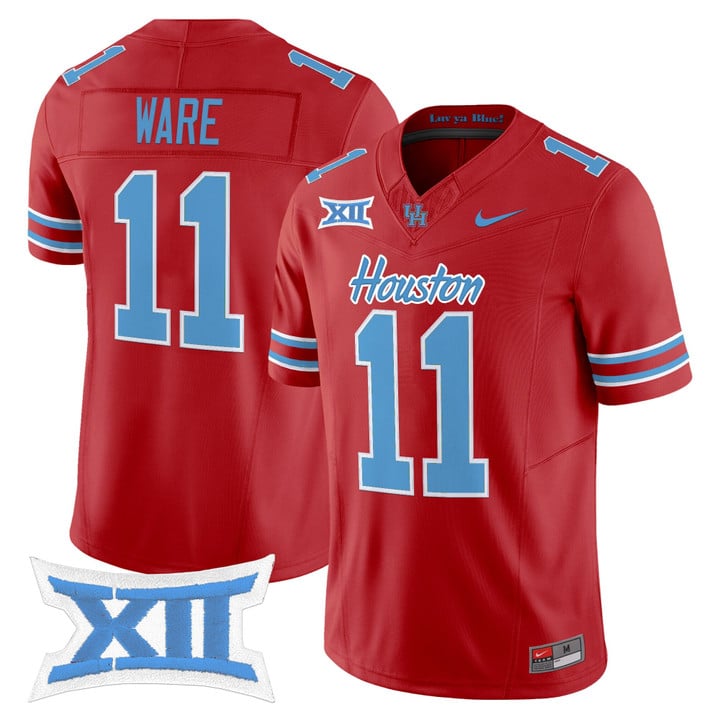 Andre Ware Jersey #11 Houston Cougars 2025 Oilers Inspired Stitched