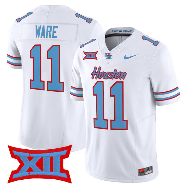Andre Ware Jersey #11 Houston Cougars 2025 Oilers Inspired Stitched