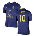 Ángel Correa 10 Atlético de Madrid 2025-26 Away Match Jersey – Navy