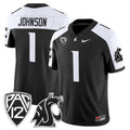 Angel Johnson Jersey #1 Washington State Cougars 2025 Vapor Limited Stitched
