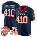 Annapolis Jersey #401 Navy Midshipmen Vapor USMC Premier Stitched