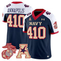 Annapolis Jersey #410 Navy Midshipmen Vapor USMC Premier Stitched