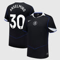 Anselmino 30 Chelsea 2025-26 Third Match Jersey – Black