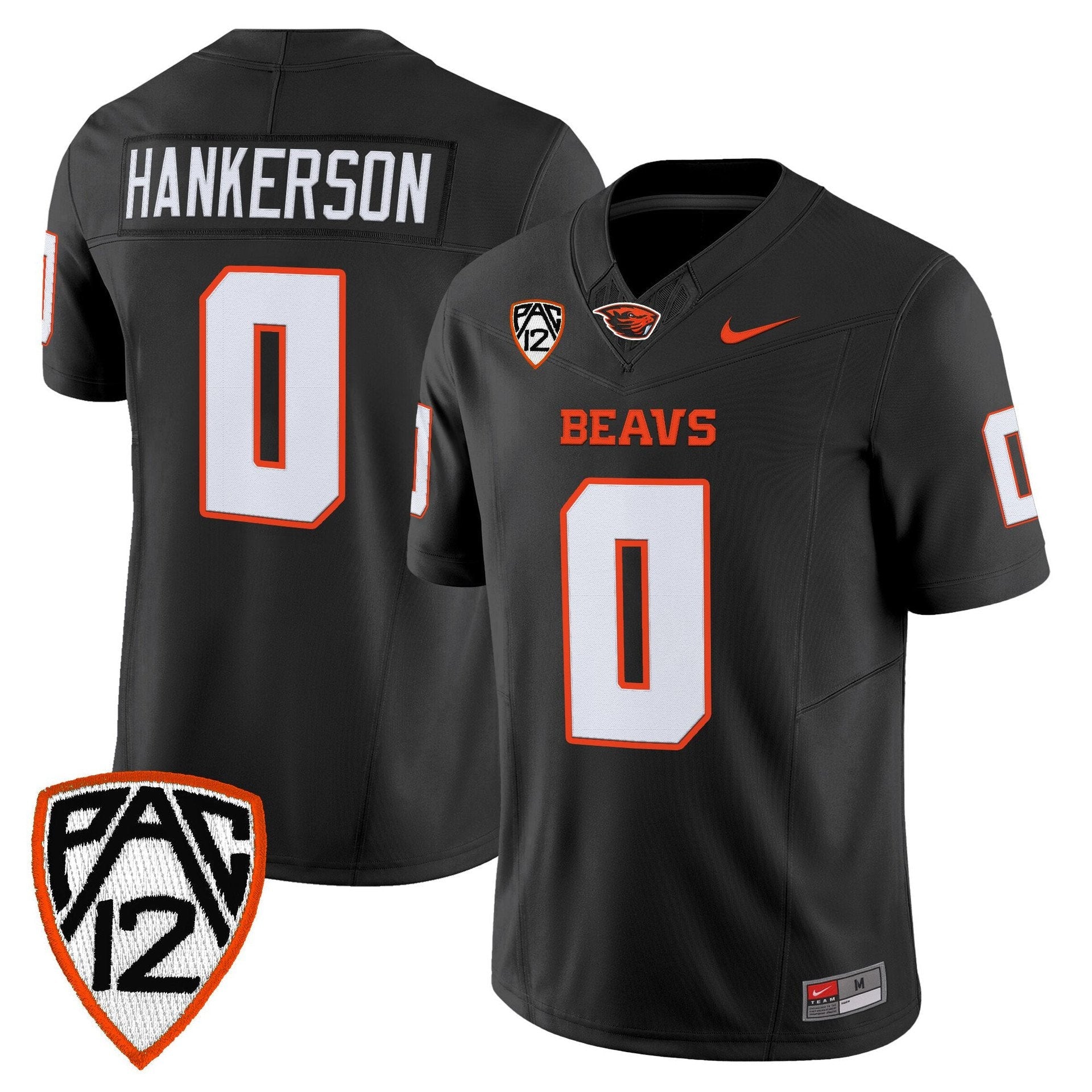 Anthony Hankerson Jersey #0 Oregon State Beavers 2025 Limited Stitched