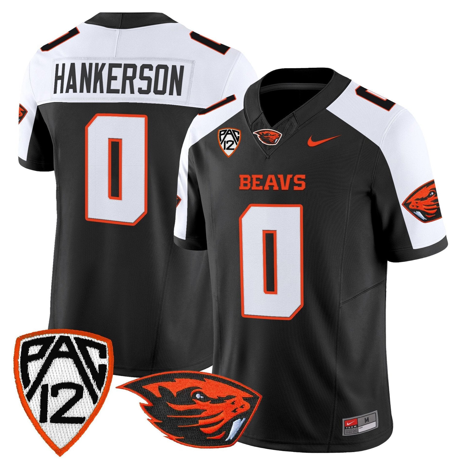 Anthony Hankerson Jersey #0 Oregon State Beavers 2025 Limited Stitched