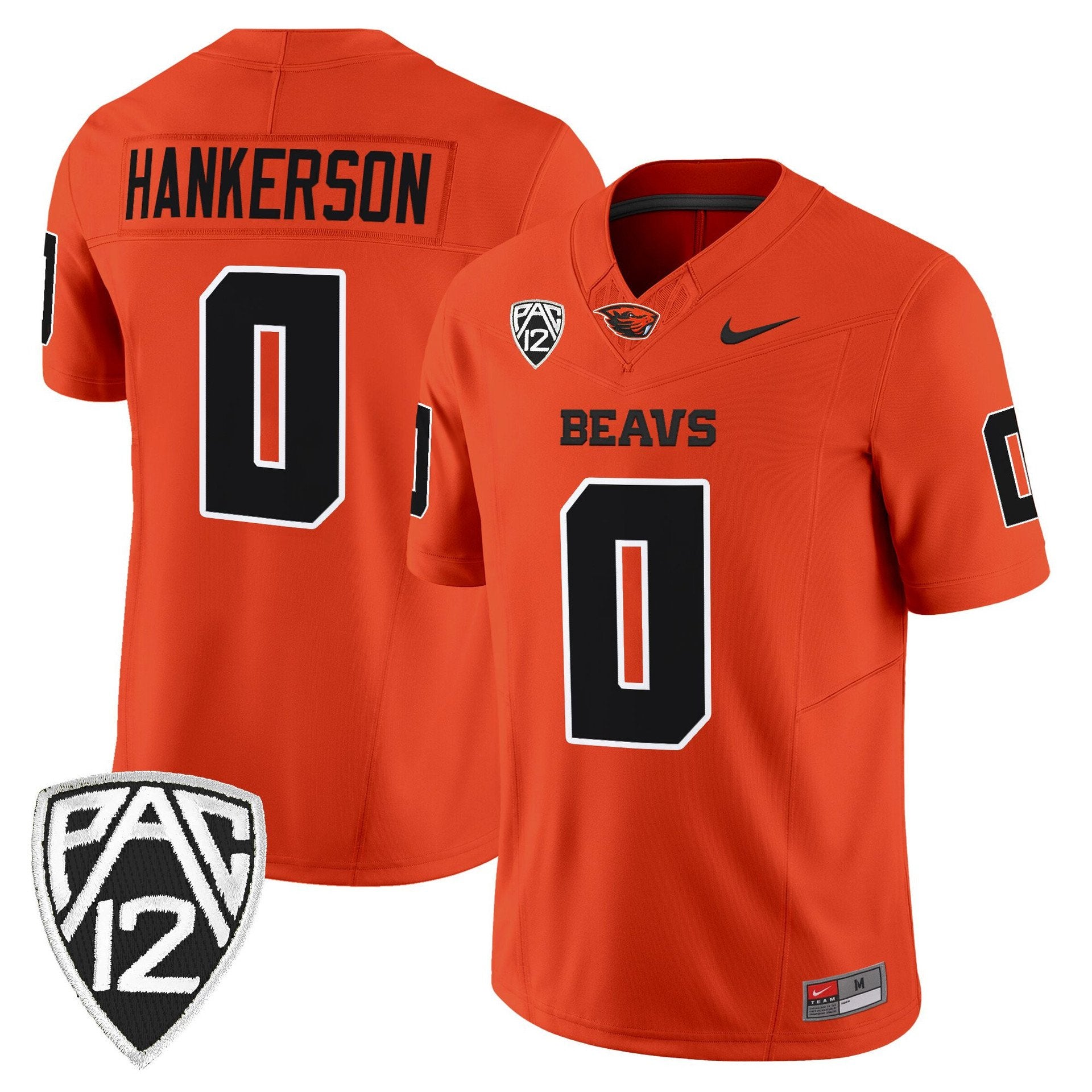 Anthony Hankerson Jersey #0 Oregon State Beavers 2025 Limited Stitched