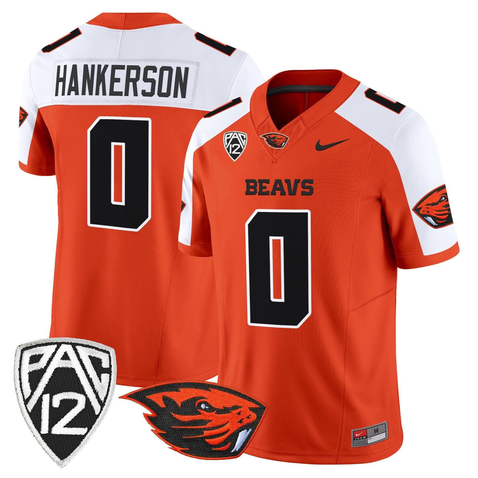 Anthony Hankerson Jersey #0 Oregon State Beavers 2025 Limited Stitched