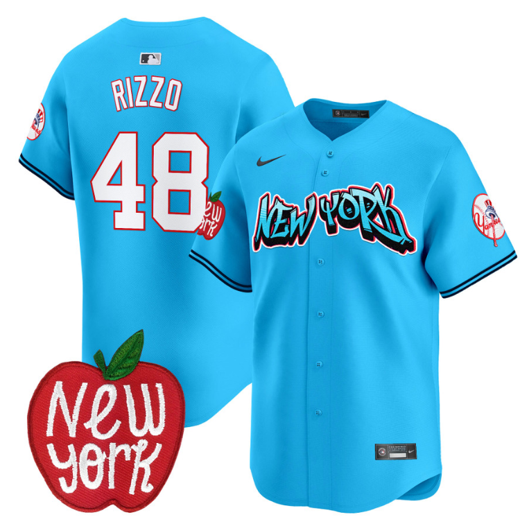 Anthony Rizzo Jersey #48 New York Yankees Apple Patch Vapor Premier Limited Stitched