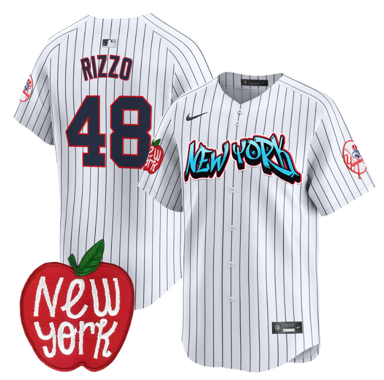 Anthony Rizzo Jersey #48 New York Yankees Apple Patch Vapor Premier Limited Stitched