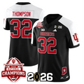 Anthony Thompson Jersey #32 Indiana Hoosiers 2025 National Champions V2 Stitched