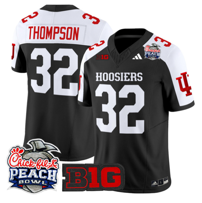 Anthony Thompson Jersey #32 Indiana Hoosiers 2026 Peach Bowl Stitched