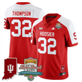 Anthony Thompson Jersey #32 Indiana Hoosiers Rose Bowl 112th Patch Stitched