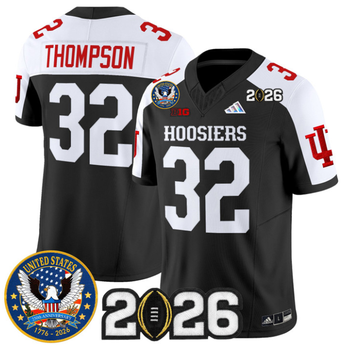 Anthony Thompson Jersey #32 Indiana Hoosiers United States 250th 2026 Stitched