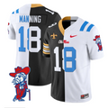 Archie Manning Jersey #18 Ole Miss Rebels Split Vapor Limited All Stitched
